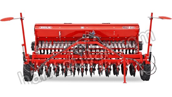 Y.Torun With Fertilizer Double Disc Pressing Wheel Seed Drill