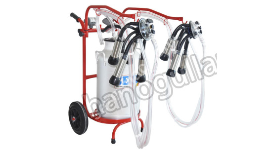 SSSA Fixed System Milking Cart - Aluminum