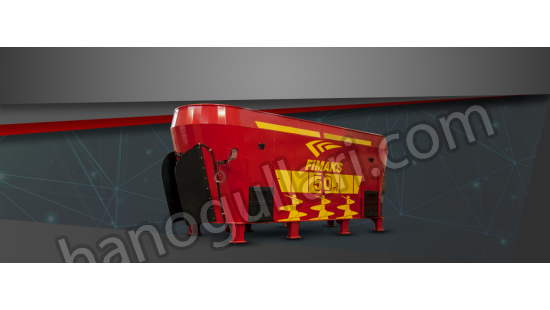 50 m3 Triple Auger Stationary Mixer Feeder | FMVS 50 |