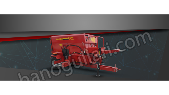 6 Cubic Meter Double Auger Horizontal Mixer Feeder | FMHII 6 |