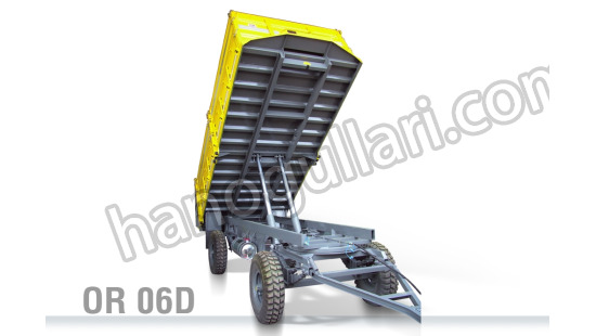 OR 06D Çift Dingilli Çift İlaveli Römork