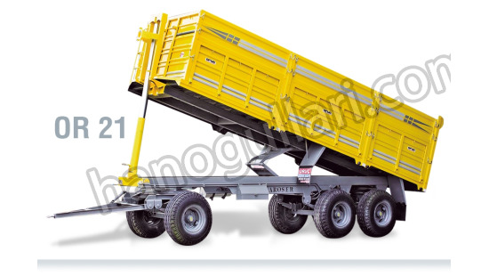 OR 21 3 Axle 6 Tire Trailer