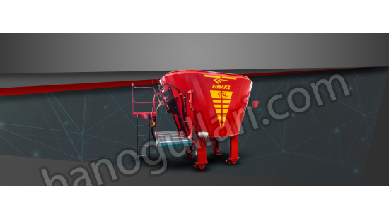 12 m3 Single Auger Fixed Mixer Feeder | FMVS 12 |