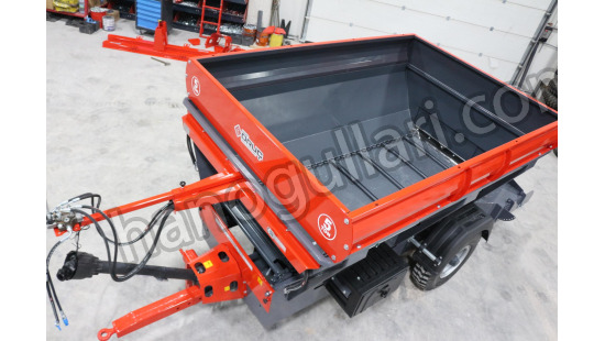COG-S-M5-Single Axle Greenhouse Type Maure Spreader