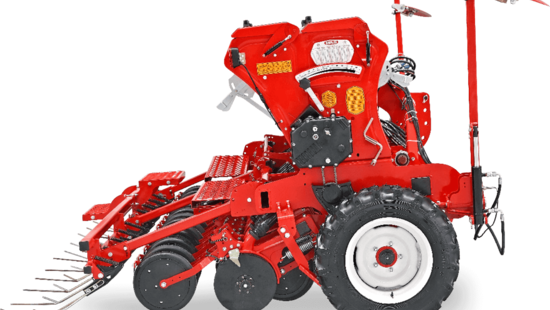 Y.Torun With Fertilizer Double Disc Pressing Wheel Seed Drill