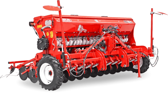 Y.Torun With Fertilizer Double Disc Pressing Wheel Seed Drill
