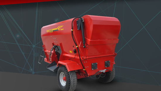 6 Cubic Meter Double Auger Horizontal Mixer Feeder | FMHII 6 |