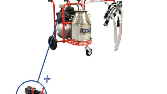 PLS-1 1 Milking Cluster, 1 Bucket