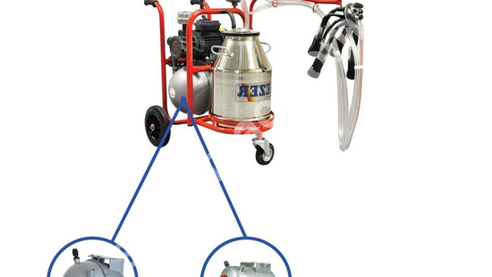 PLS-1 1 Milking Cluster, 1 Bucket