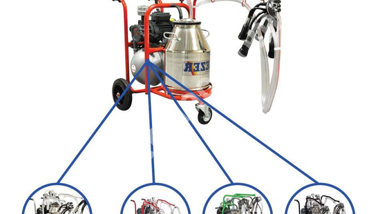PLS-1 1 Milking Cluster, 1 Bucket