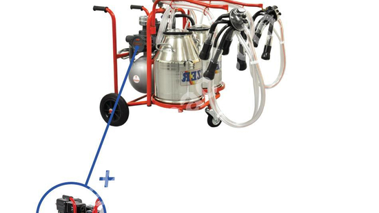 PLS-2 with 2 Milking Head, 2 Bucket