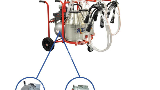 PLS-2 with 2 Milking Head, 2 Bucket