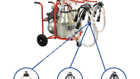 PLS-2 with 2 Milking Head, 2 Bucket