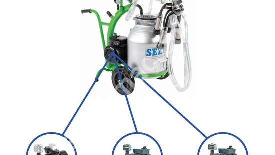 ELMAS - 1 Mobile Milking Machine